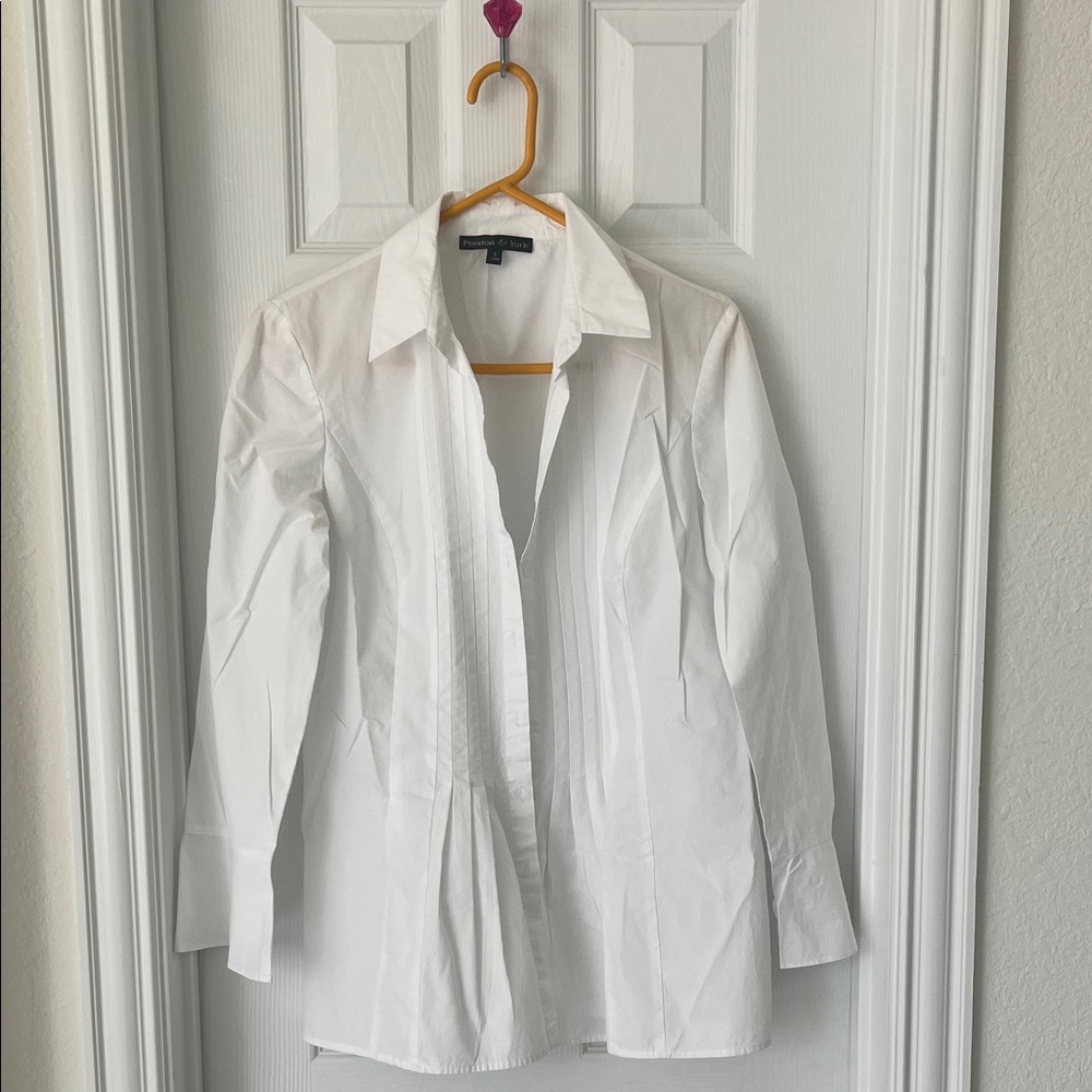 Preston & York Crisp White Shirt